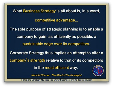 Strategy Quote By Kenichi Ohmae