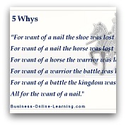 5 Whys Approach