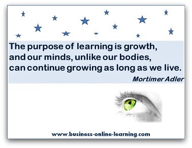 Quote on Learning By Mortimer Adler