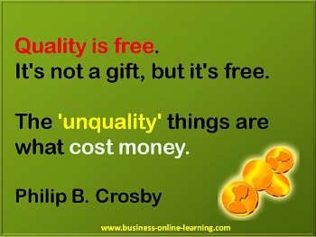 Quote By Crosby on Quality