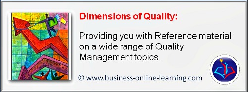 This section provides you with a range of articles on the various Dimensions of Quality
